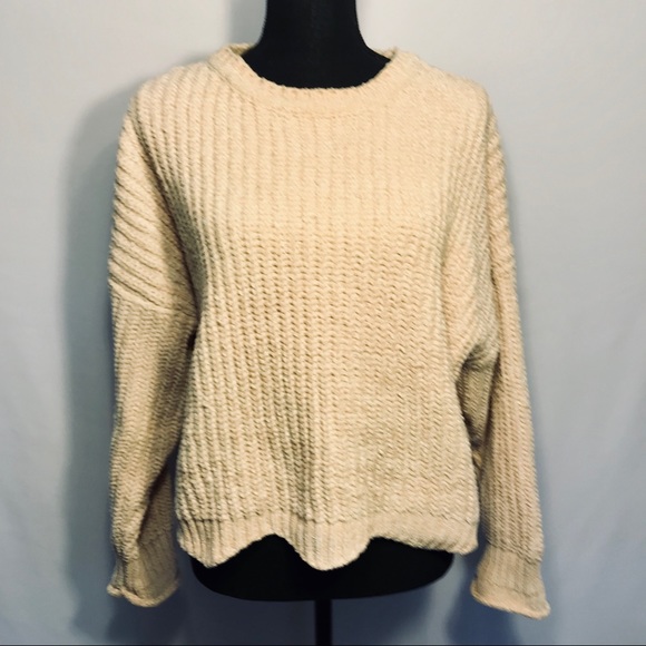 blushing heart sweater